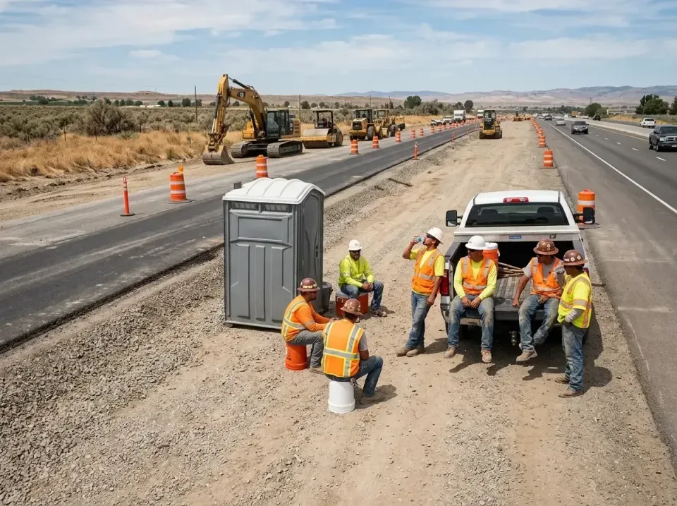 highway-road-construction-crew-007 — frequently asked questions, Porta Potty and Restroom Rentals in Burlington, IA
